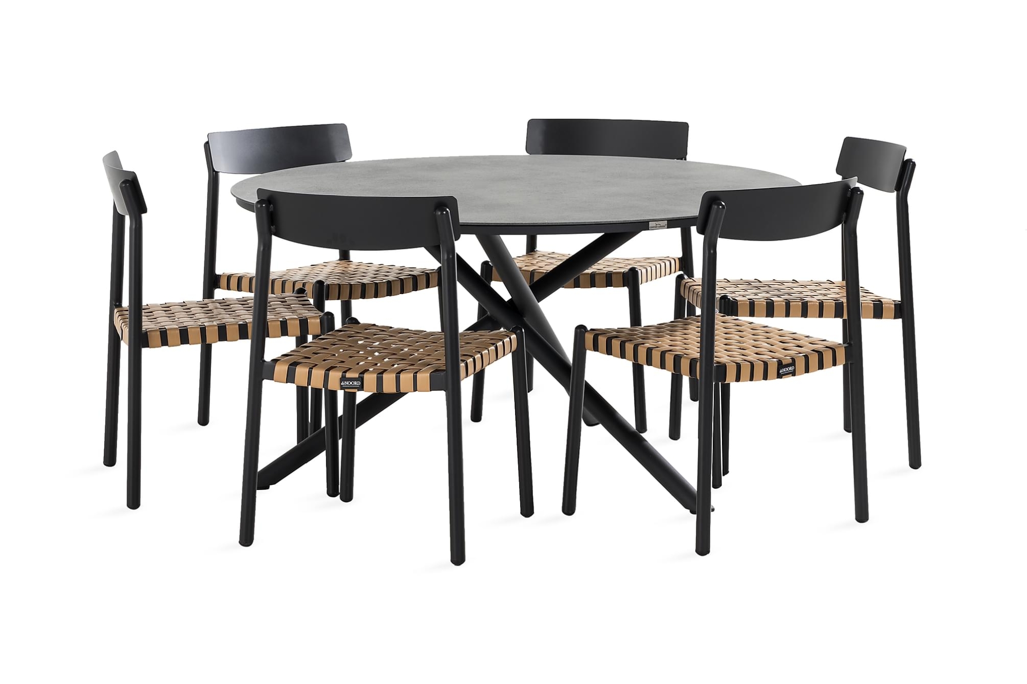 Alex Havemøbelsæt M. 6 Spisebordsstole