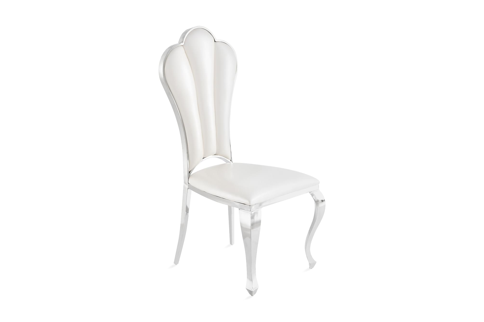 Grimard Spisebordsstol, Hvid Kunstlæder