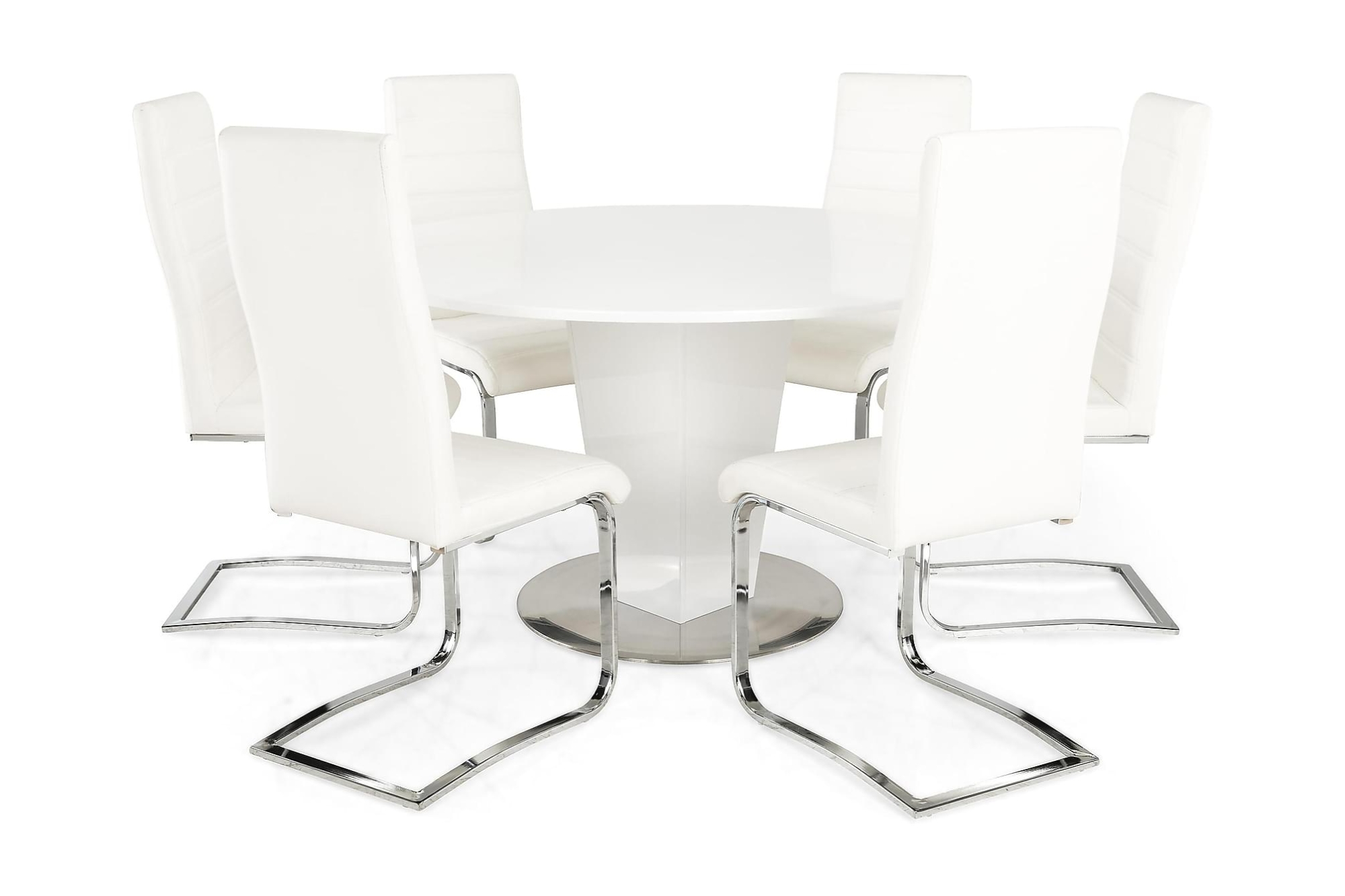 Diamond Spisebordssæt M. 6 Cibus Spisebordsstole
