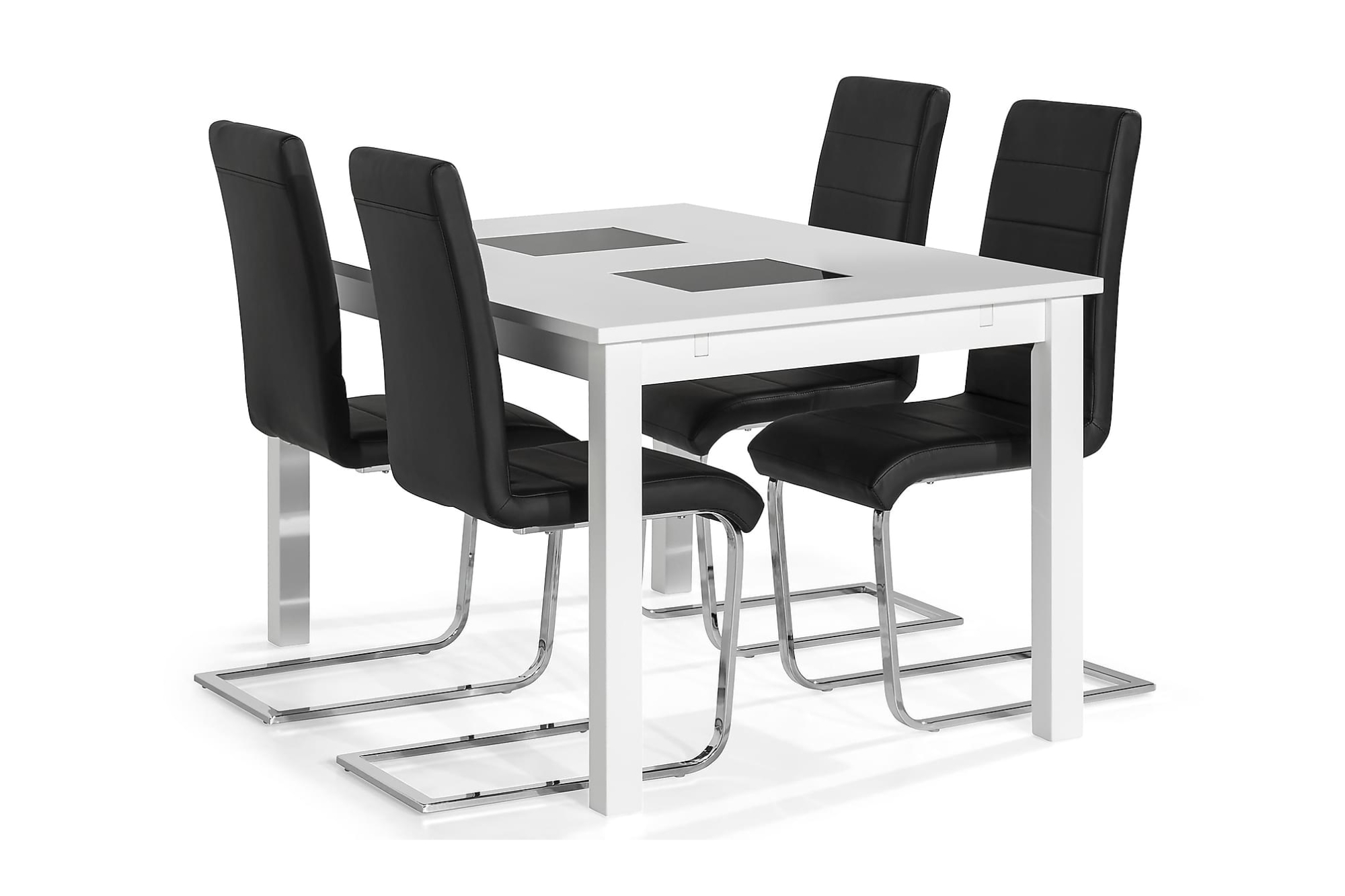 Jasmin Spisebordssæt M. 4 Cibus Spisebordsstole